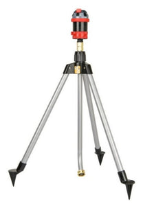 GroundWork YM11527-01 6-Pattern Gear Drive Tripod Sprinkler with Exit