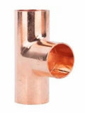 LDR Industries FSW T-34 Single Smooth Wall 0.75 in. Plain End Sweat Tee Copper