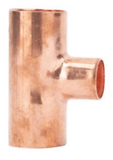 LDR Industries FSW RT-343412 3/4 in.x3/4 in.x1/2 in. Sweat Reducing Tee Copper