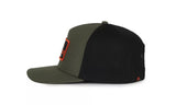 Ridgecut TS226595 Olive/Black Cotton Ripstop Stretch Mesh-Back Hat, Large