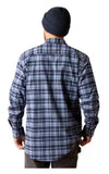 Ariat 10046794 Men's Rebar Flannel Durastretch Long Sleeve Work Shirt Medium Allure Plaid