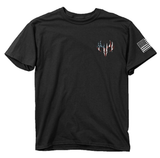 Buck Wear 8996 Men's Patriot by Choice T-Shirt, Black, 2XL