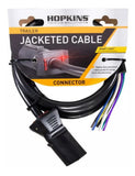 Hopkins Towing Solutions 20285 7-Blade LED Test Jacketed Cable Connector