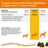Zesty Paws Probiotic Bites, Pumpkin, 30 ct.