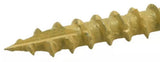 Deck Plus Exterior Tan Ceramic, Wood Screws, Self-Drilling, (#10 x 3.5"), 1 lb