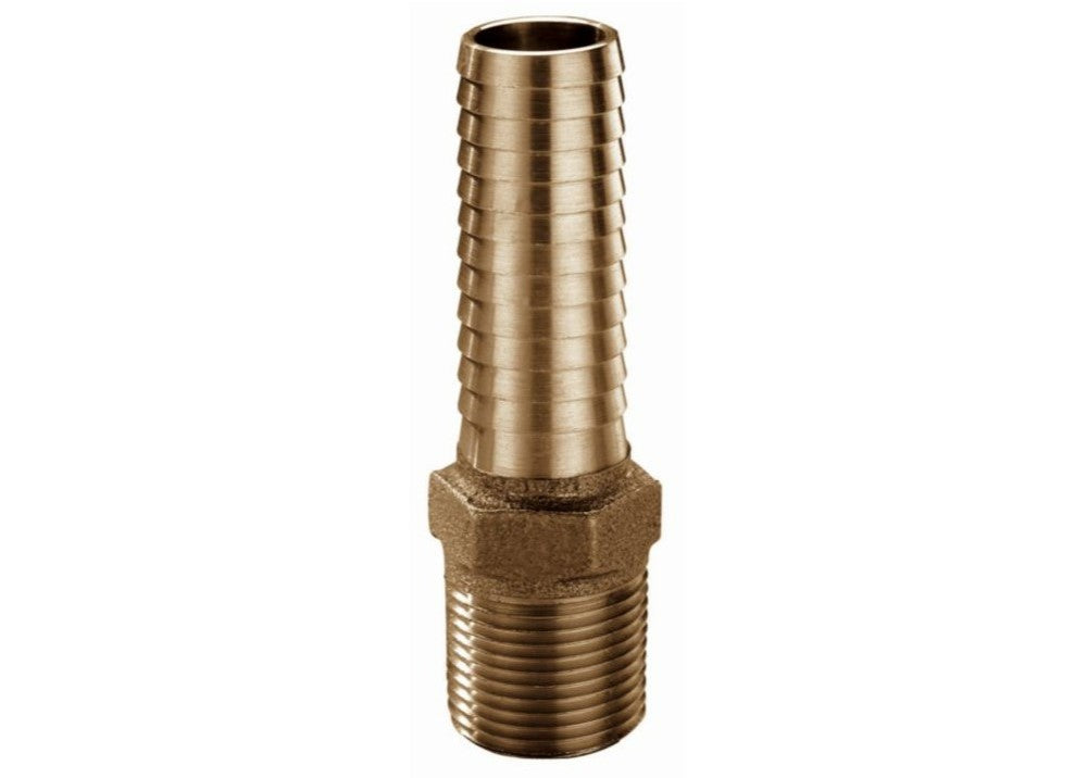 Water Source XLMA9125NL Brass Extra-Long Male Insert Adapter, 1-1/4 in ...