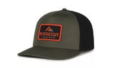 Ridgecut TS226595 Olive/Black Cotton Ripstop Stretch Mesh-Back Hat, Large