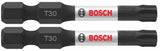 Bosch ITT30202 Impact Tough T30 Driver Bit 2-inch 2 pcs.
