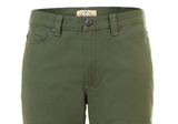 Blue Mountain FMB-1504 Men's Mid-Rise 5-Pocket Canvas Pants, Thyme,S34X34