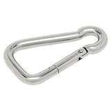 Hardware Essentials 322921 2-3/8 in. Interlocking Spring Snap, Stainless Steel