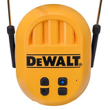 DeWALT DPG17 Bluetooth Hearing Protector Ear Muffs, 4.5 in. x 7.75 in. x 11 in.