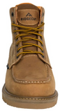 Ridgecut Moc Toe Work Boots, Light Brown, Size 10.5W