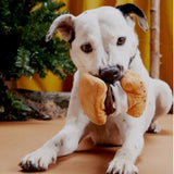 BARK 214507 More S'Mores Dog Toy, Crinkle, Squeaky, Polyester, All Life Stages