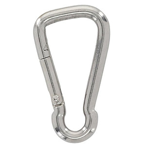 Hardware Essentials 322921 2-3/8 in. Interlocking Spring Snap, Stainless Steel