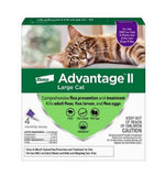 Elanco 7.24089E+11 Advantage II Flea Prevention & Treatment for Cats, 4 Months