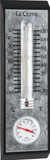 La Crosse 204-1526-TBP Metal Thermometer and Hygrometer