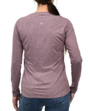 Ridgecut FLK21-4041 PK Women's Long Sleeve Wicking T-Shirt- Mauve Wine, XL