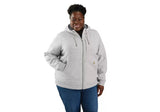 Carhartt Asphalt Heather Nep-Colored Women's Sherpa-Lined Sweatshirt, Small