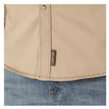 Wrangler Men's Long-Sleeve Slim Fit Retro Western Shirt Size 2XL Tan