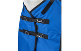 Tough-1 75" Royal Blue 1200D Waterproof Horse Blanket, 250 Fill, Snuggit Neck