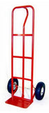 JobSmart Red Steel Construction 600 lb. Capacity 2 Pneumatic Wheels Hand Truck