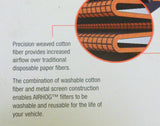 Fram PRA324A High Performance Air Hog Filter - Washable Reusable READY TO SHIP!!