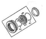 Transmission Synchronizer Spring For 1st & 2nd Gear 5-Speed Manual Transmission