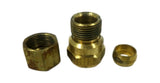Big A Service Line 3-16664 316664 Hydraulic 3/8 x 1/4  Brass Fitting New