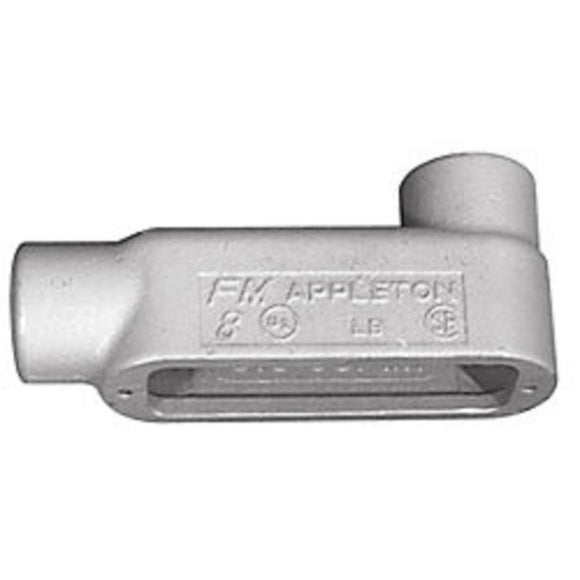 Appleton Electric Grayloy 1-1/2 In Iron FM8 Conduit Body Style LB58 Brand New!