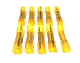 Motorcraft WT-5632 Heat Seal Butt Connector 12-10 Gauge Yellow Set of 10 WT5632