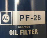 ACDelco PF-28 Oil Filter - 6437968