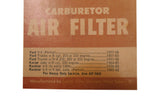 Salem Carbuerator Air Filter AF5 1957-1966 Ford V8 Kaiser Jeep Rambler V8