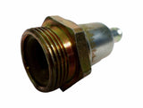 In-Line Fuel Filter Fitting With Screen Female 1-1/8" To Hose 2-1/8" Long TBA859