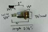 In-Line Fuel Filter Fitting With Screen Female 1-1/8" To Hose 2-1/8" Long TBA859