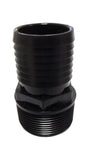PVC Hose Adapter Connection Nipple Fitting  1-1/2" x 1-1/2"