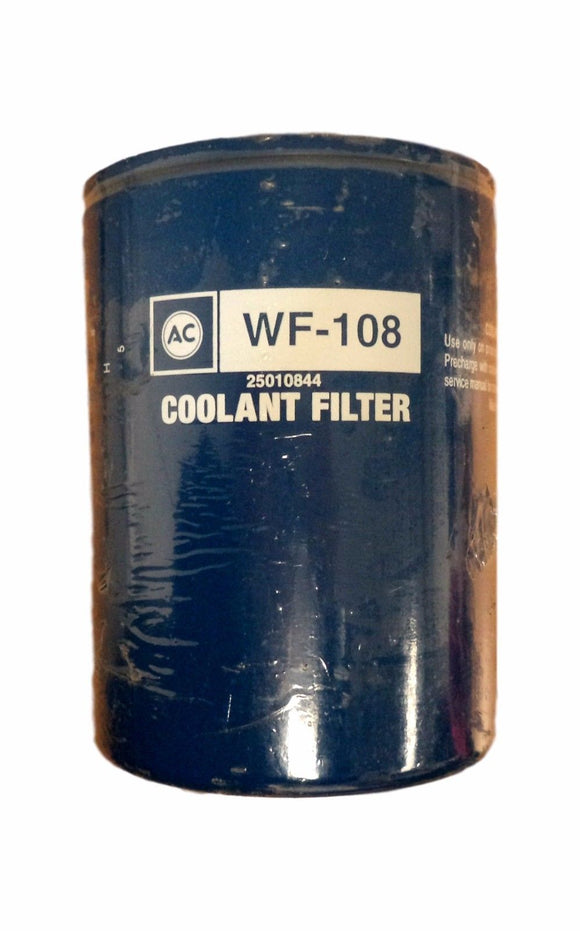 AC Delco WF-108 WF108 Engine Coolant Filter 25010844