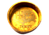 Expand-Tite 02500 Brass 1-1/4" Expansion Plug Regular Single Cup
