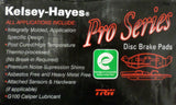 TRW 14-378-12 Pro Series Disc Brake Pads Semi-Metallic AXMD378 14.25.39.12