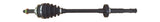 Driveshaft CV Shaft Joint  Axle F001-25-411 44351-SAO-0002 Approx 27" Fits Mazda