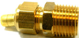 Watts A-221 968-P Ander-Lign Compression Connector 1/2" Comp 1/2 MIP w/Inserts