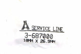 Big A Service Line 3-687000 Hydraulic Grease Fitting 10mm x 26.9mm Qty 5 Pcs