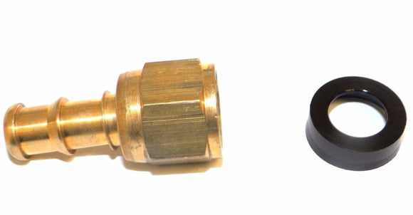 Big A Service Line 3-74160 Brass Hose Fitting, 3/8