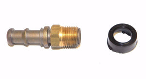 Big A Service Line 3-72140 Brass Hose Fitting, 1/4" x 1/4" Male Thread