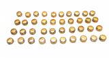Big A 3-16050 Automotive Brass Compression Sleeve, 5/16" Tube End Lot Of 40 Pcs