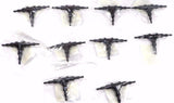 Big A Service Line 3-71600 Automotive Vacuum Tee Fitting 5/32 x 1/4 x 3/8 10 Pcs