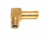 Big A Service Line 3-83126 Brass 1/8" Thread x 3/8" Metal Barbed Tube Fitting