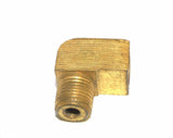 Big A Service Line 3-115320 Brass 90 deg Street Elbow Fitting 3/16" x 1/8"