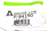 Big A Service Line 3-84150 Brass Hex Hose Fitting, 5/16" x 5/16" Female Thread