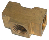 Big A Service Line 3-13333 3/16" Inverted Flare Female Tee Thread Size 3/8-24