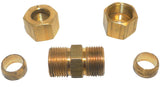 Big A Service Line 3-16250 Brass Male Connector Fitting Kit 5/16" Lot Of 10 Kits